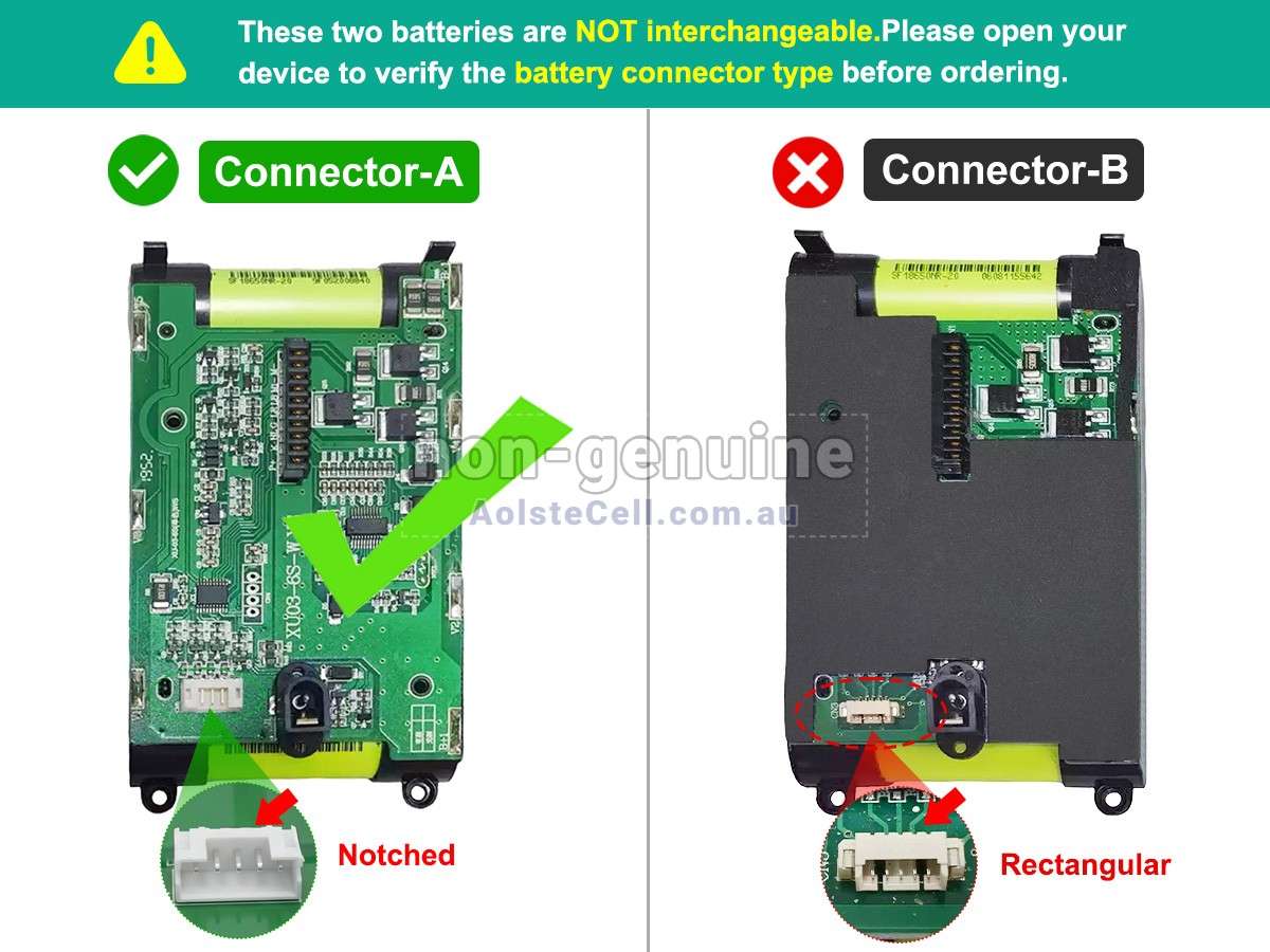 Replacement SUPOR VCS63A-C10 battery