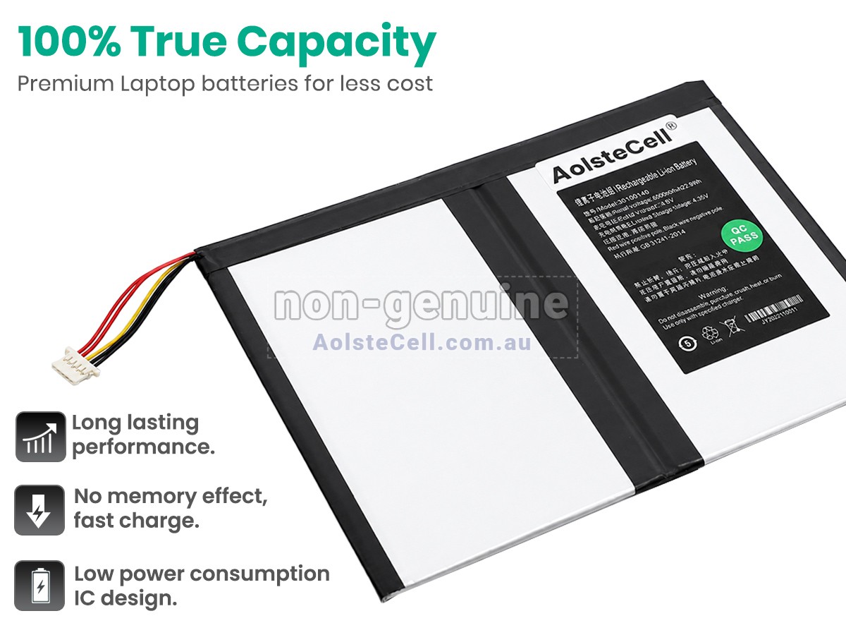 Replacement Teclast TLA007 battery