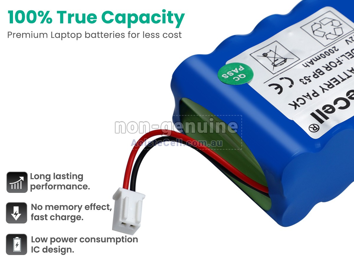 Replacement TOP 5300 battery