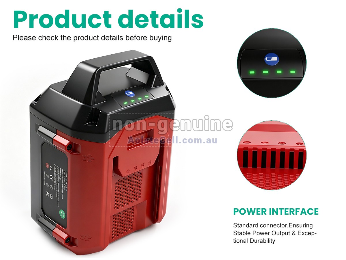 Replacement Toro 51810T battery