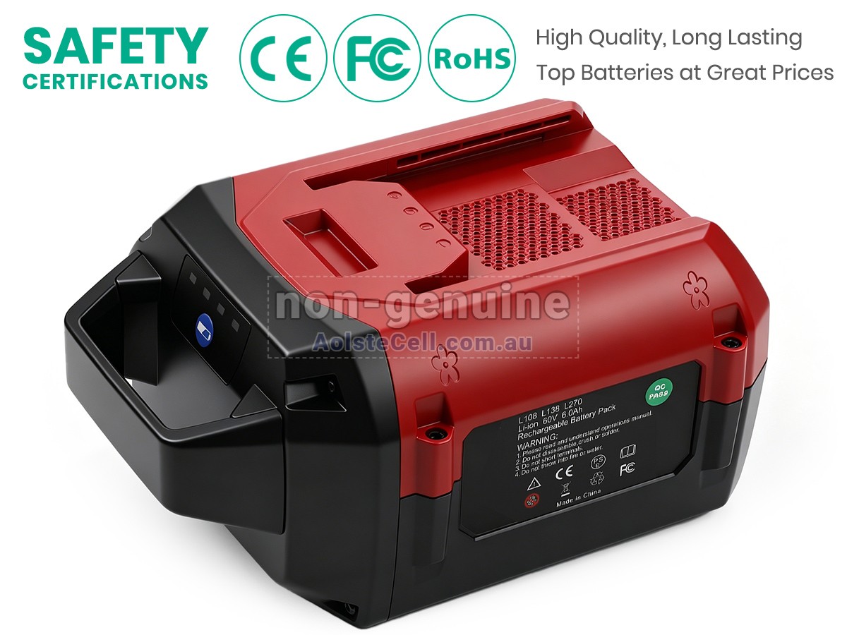 Replacement Toro 51810T battery