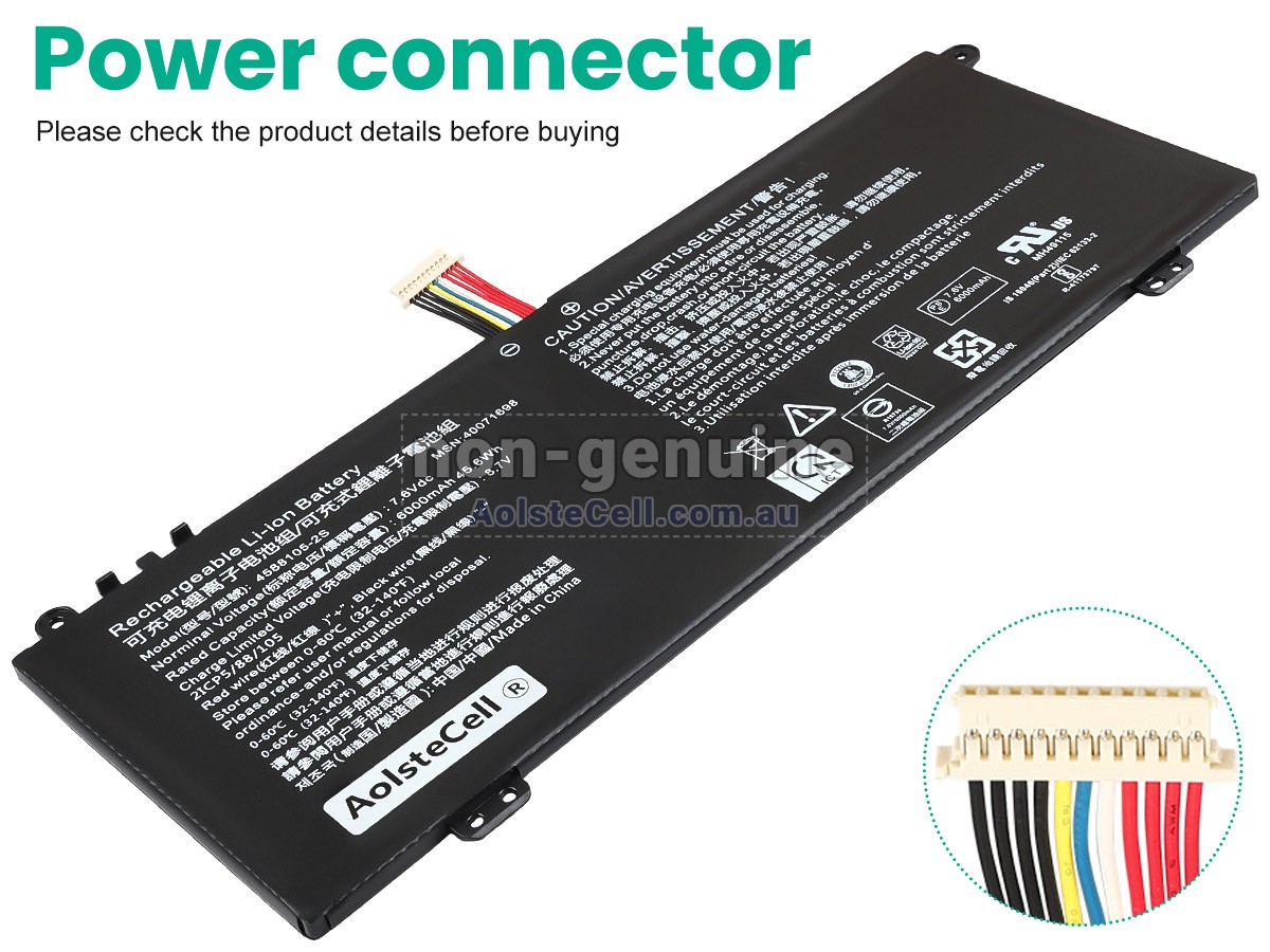 Replacement Toshiba Satellite C50D-B-13V battery