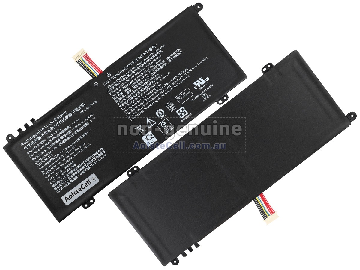 Replacement Toshiba Satellite C50D-B-13V battery