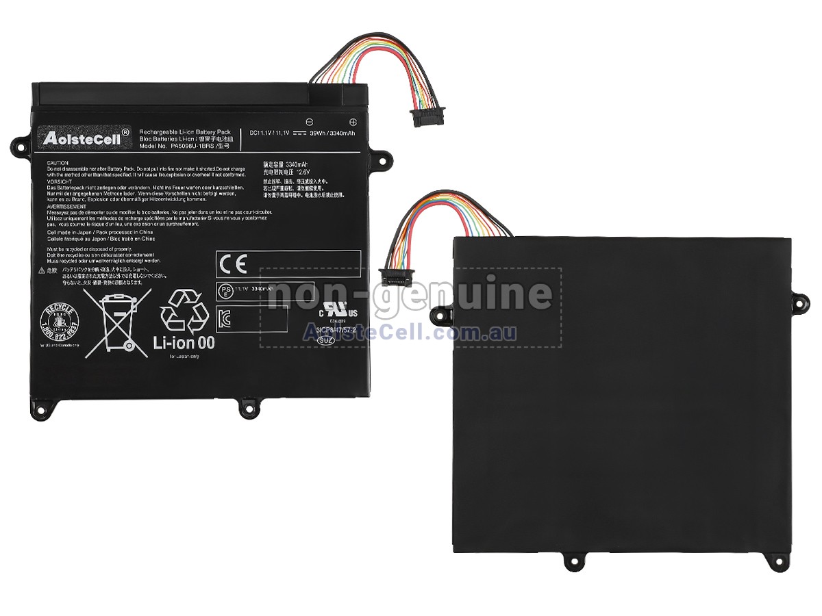 Replacement Toshiba Portege Z10T-A battery