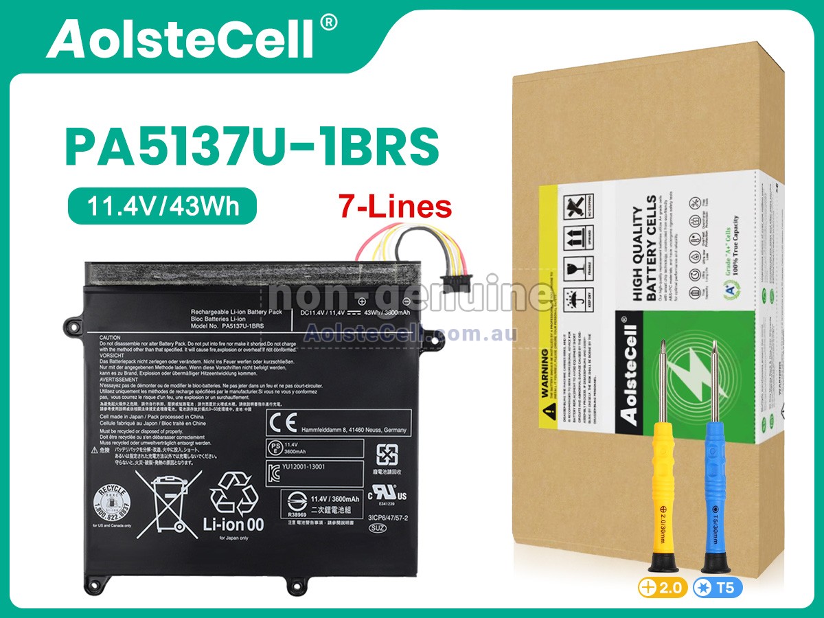 Replacement Toshiba Portege Z10T-A battery