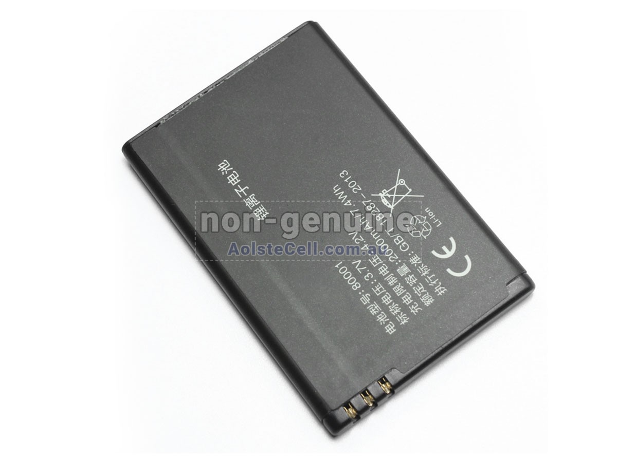 Replacement UniStrong 80001 battery