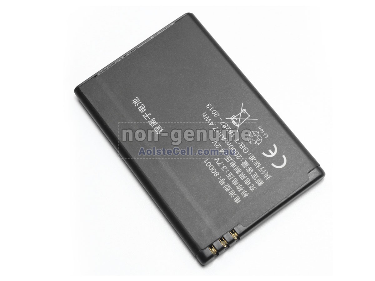 Replacement UniStrong 80001 battery