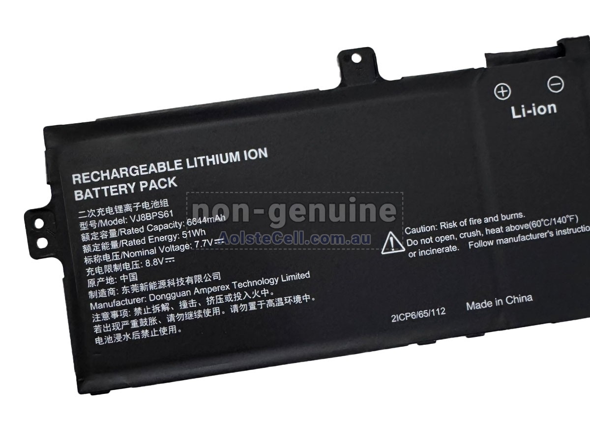 Replacement VAIO VJF141 battery