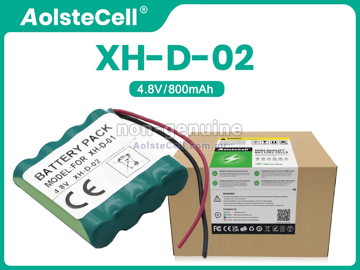Replacement Vanhou XH-D-01 battery