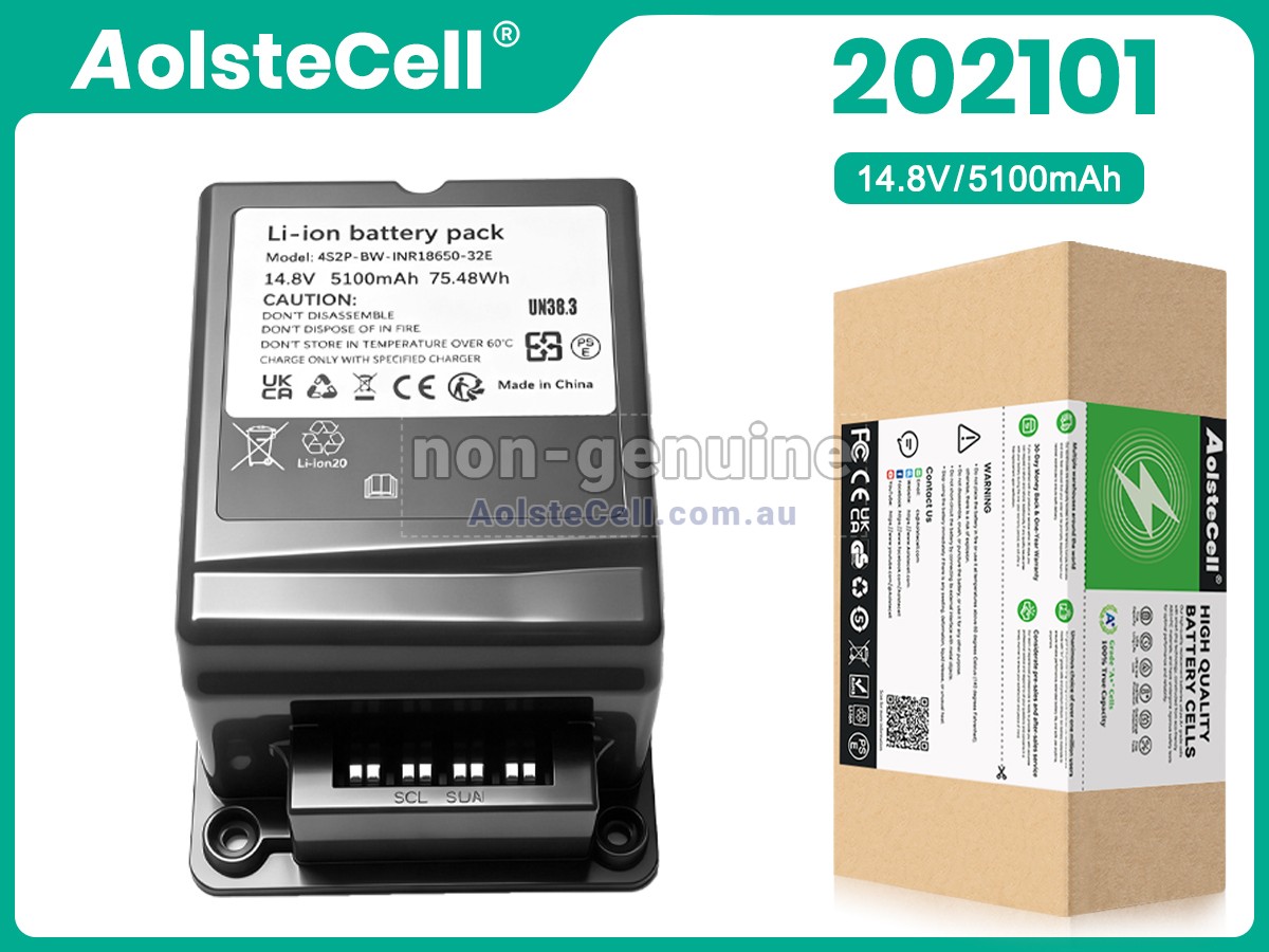 Replacement Vorwerk 4S2P-BW-INR18650-32E battery