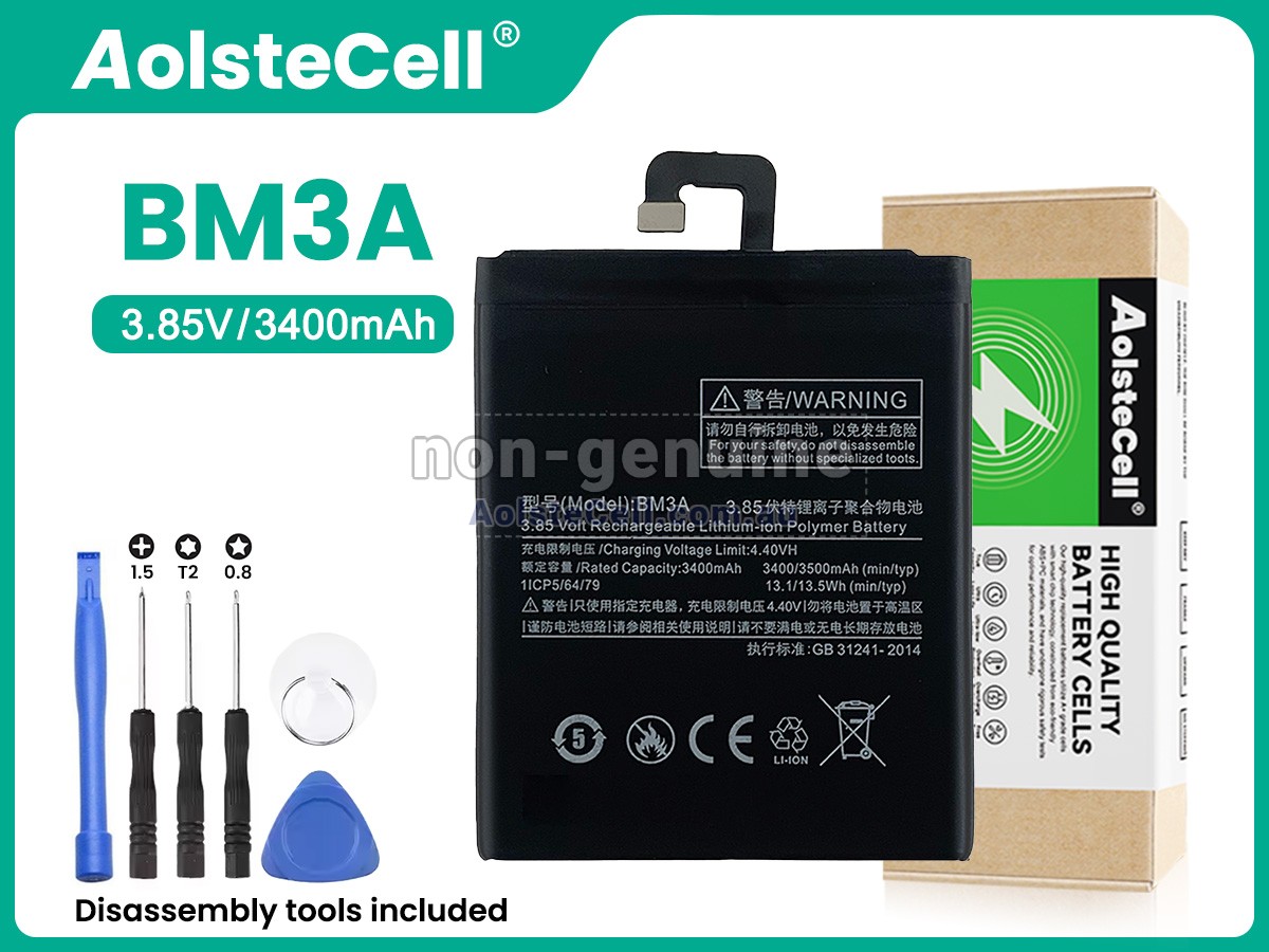 Replacement XiaoMi BM3A battery