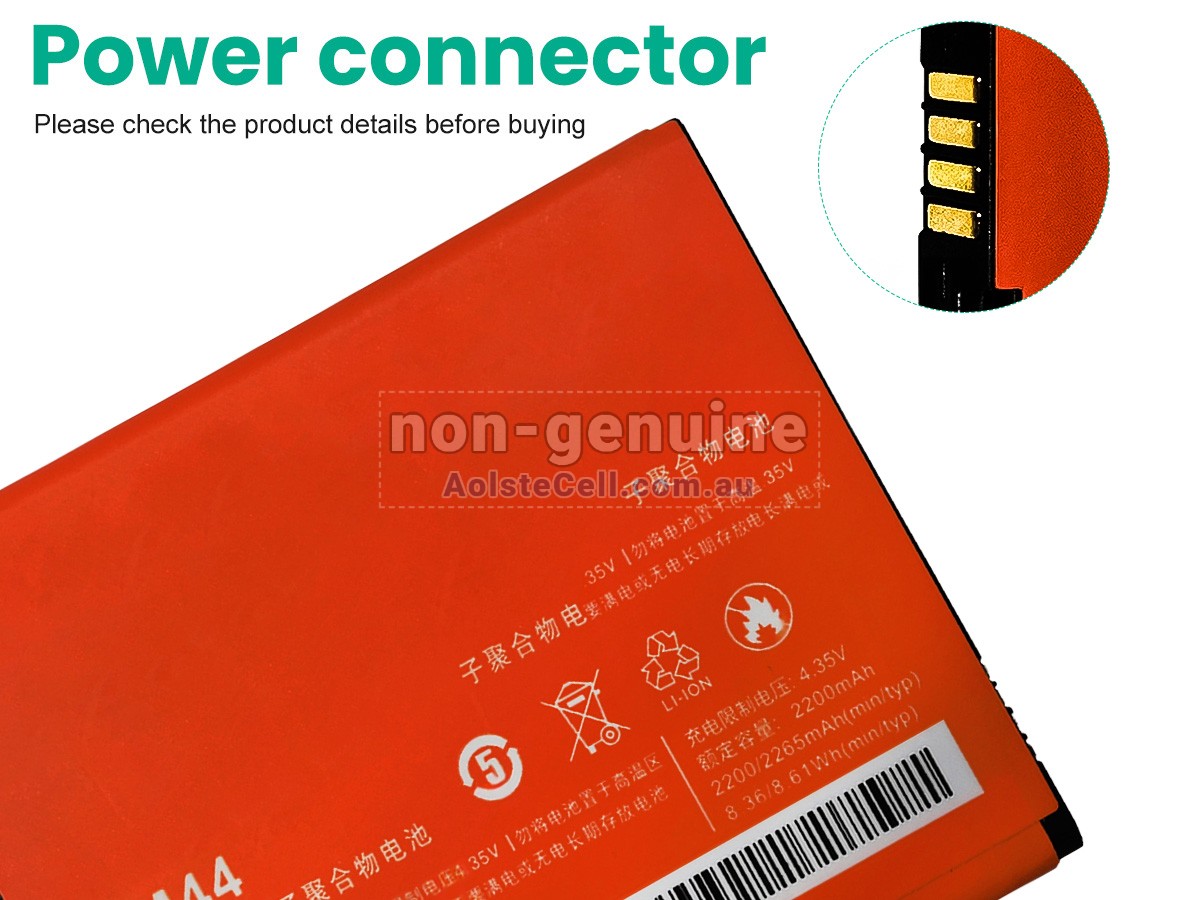 Replacement XiaoMi 2014817 battery