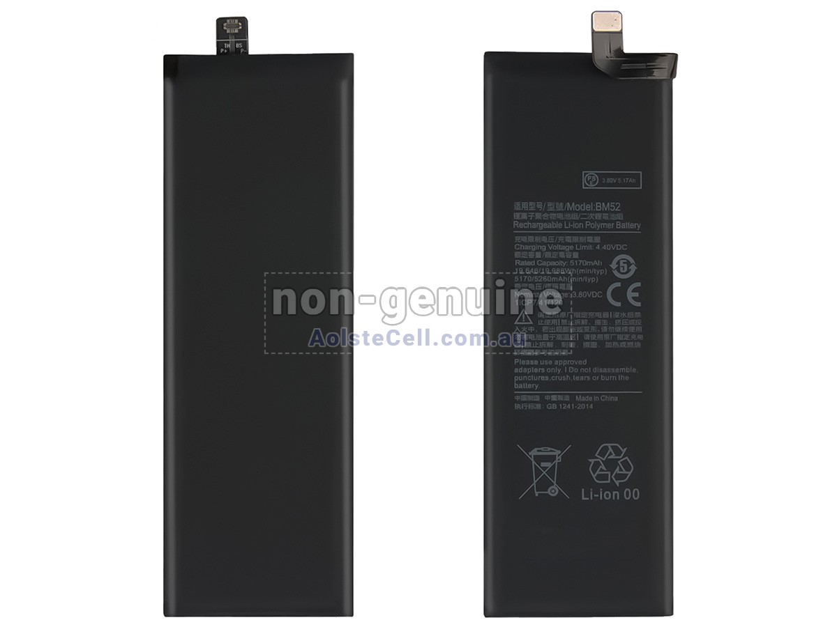 Replacement XiaoMi CC9PRO battery