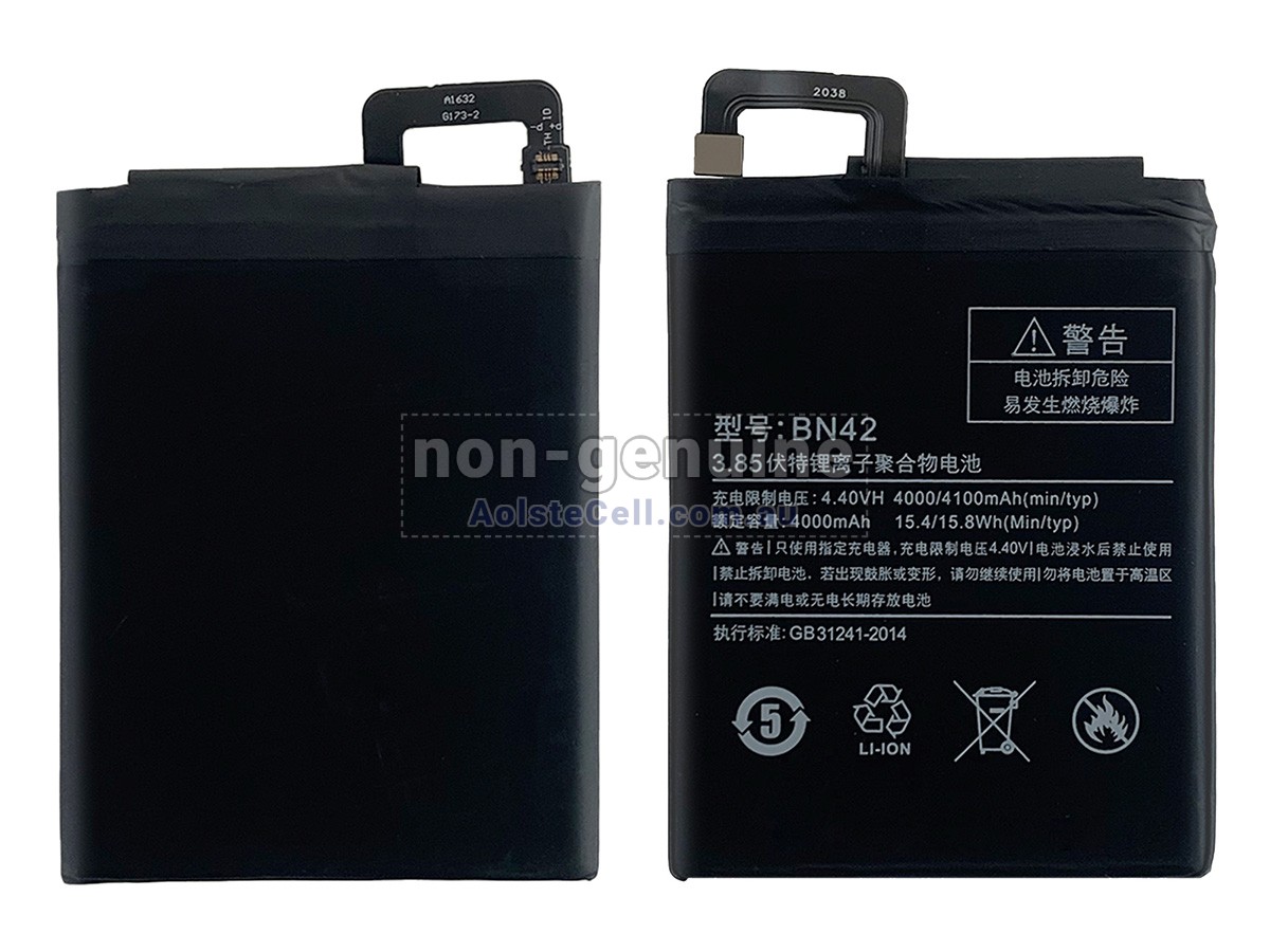 Replacement XiaoMi BN42 battery