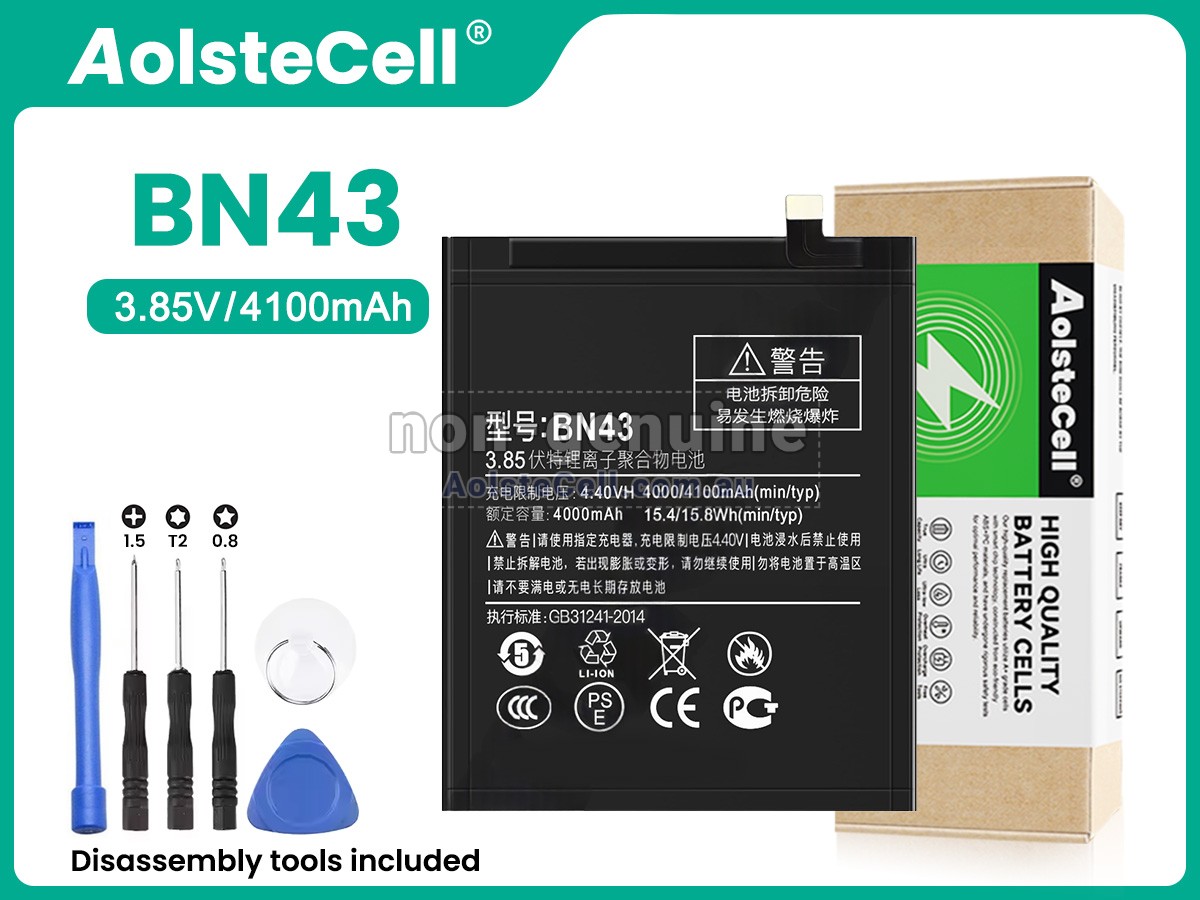 Replacement XiaoMi NOTE4 PRO battery