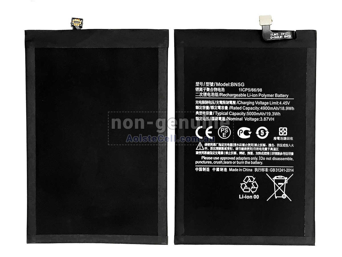 Replacement XiaoMi BN5G battery