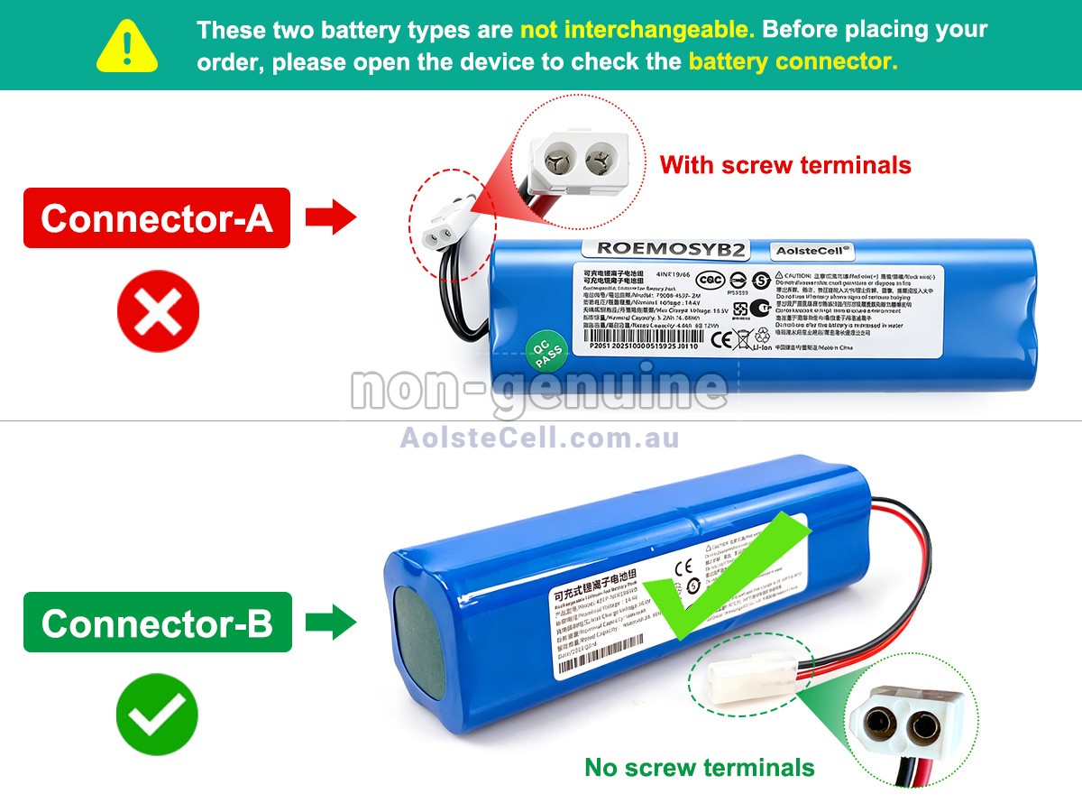 Replacement XiaoMi SYB2 PRO battery