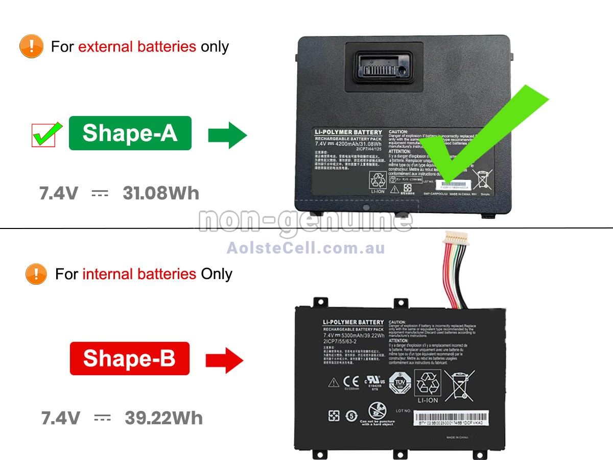 Replacement Xplore XSLATE B10 battery