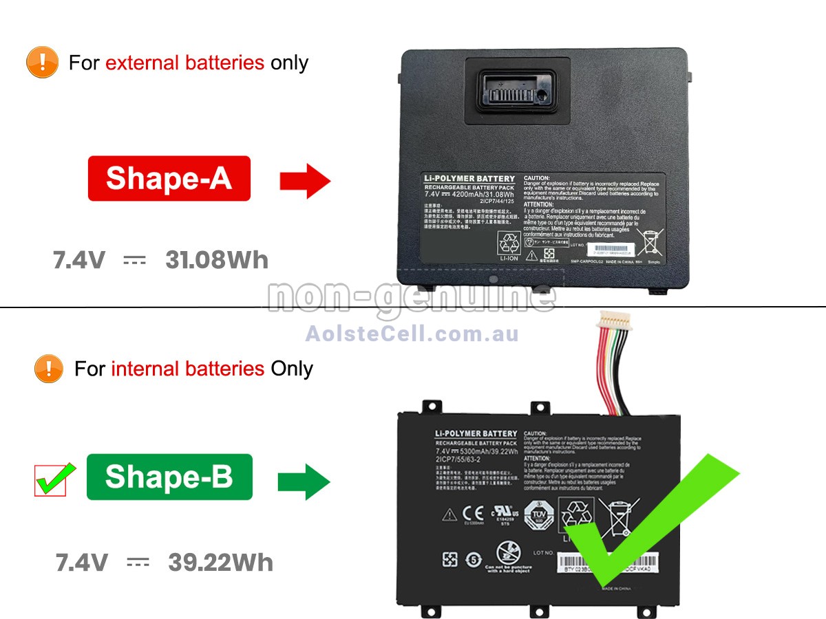 Replacement Xplore XSLATE B10 battery