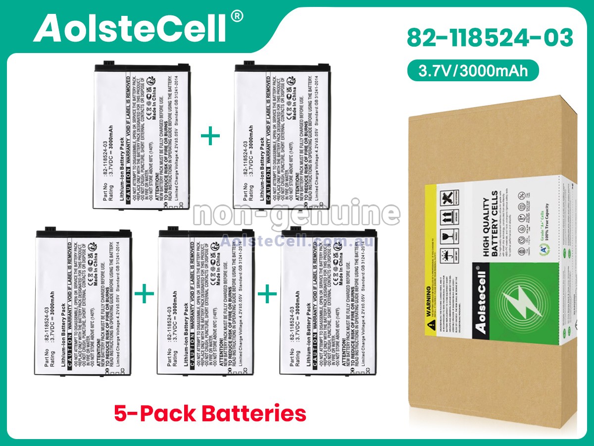 Replacement Zebra BTRY-MCXX-3080-01R battery