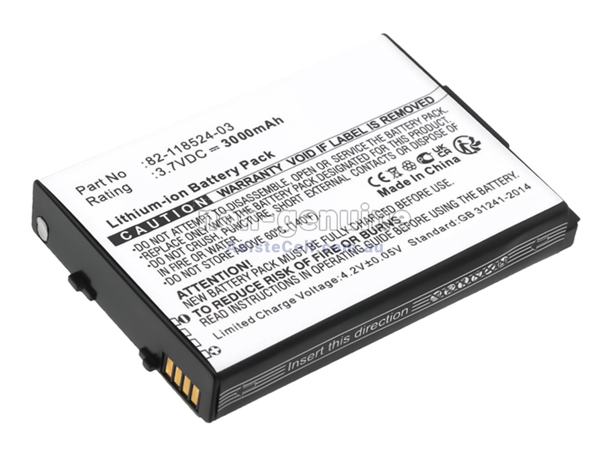 Replacement Zebra BTRY-MCXX-3080-01R battery