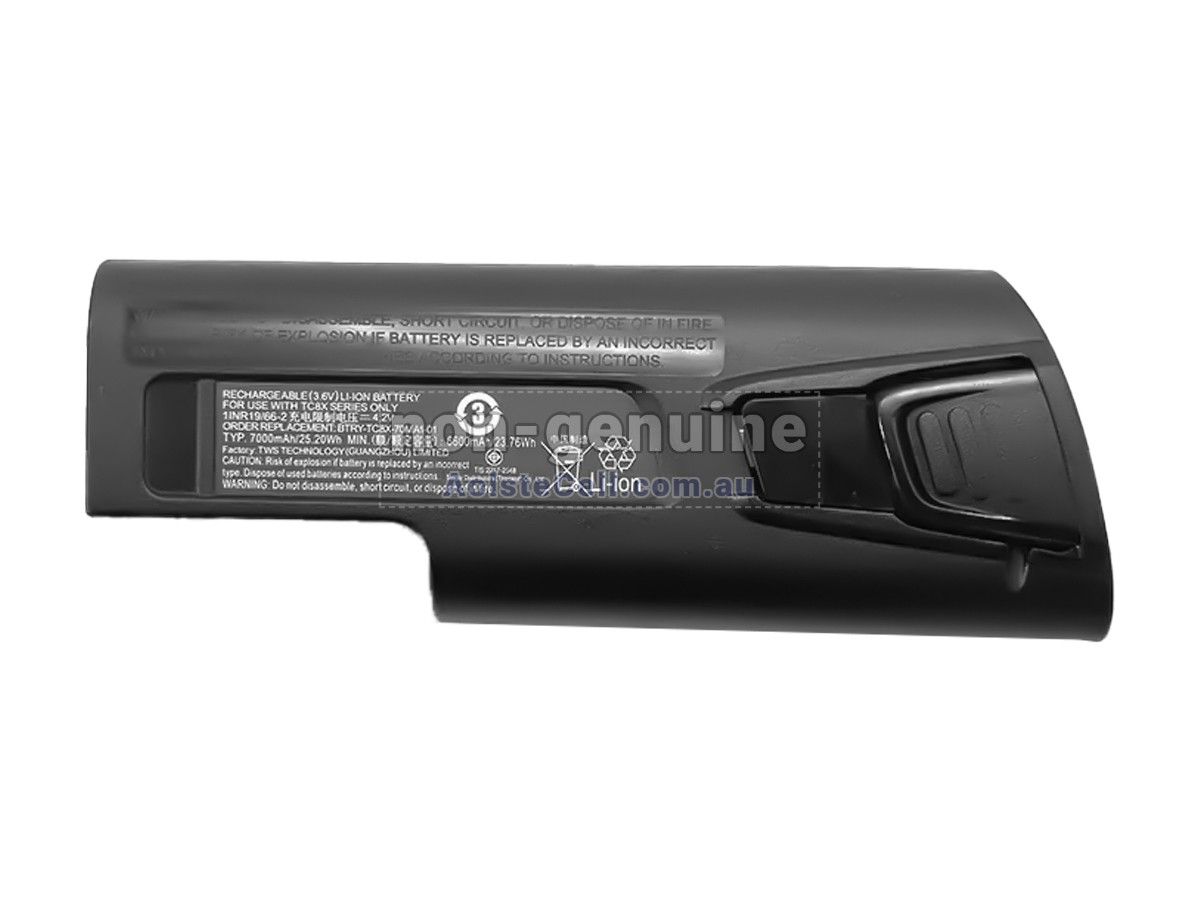 Replacement Zebra TC-8000 battery