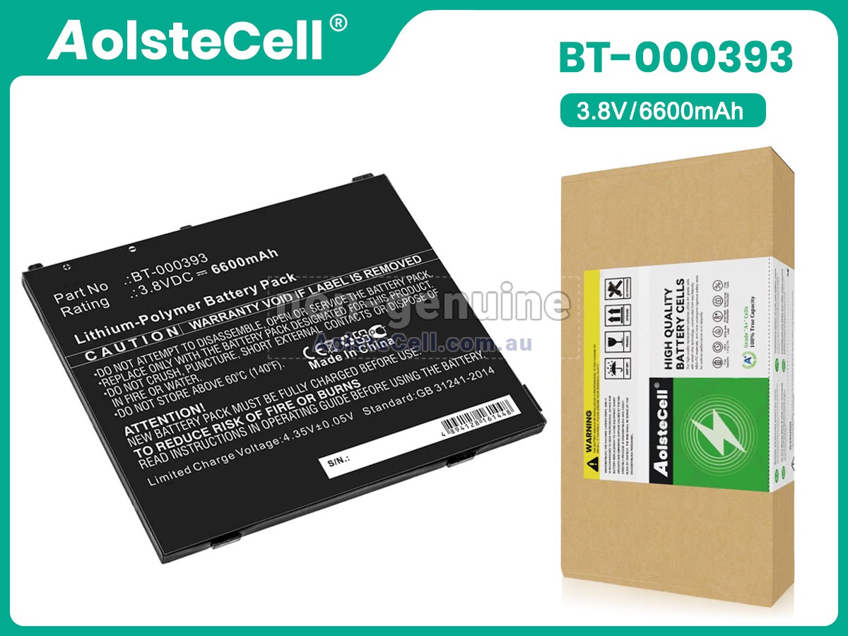 Replacement Zebra ET50 battery