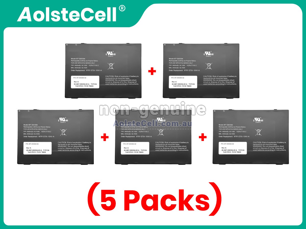 Replacement Zebra ET55 battery