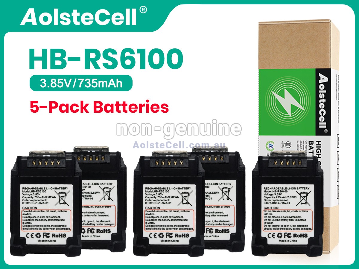 Replacement Zebra BTRY-RS51-7MA01 battery