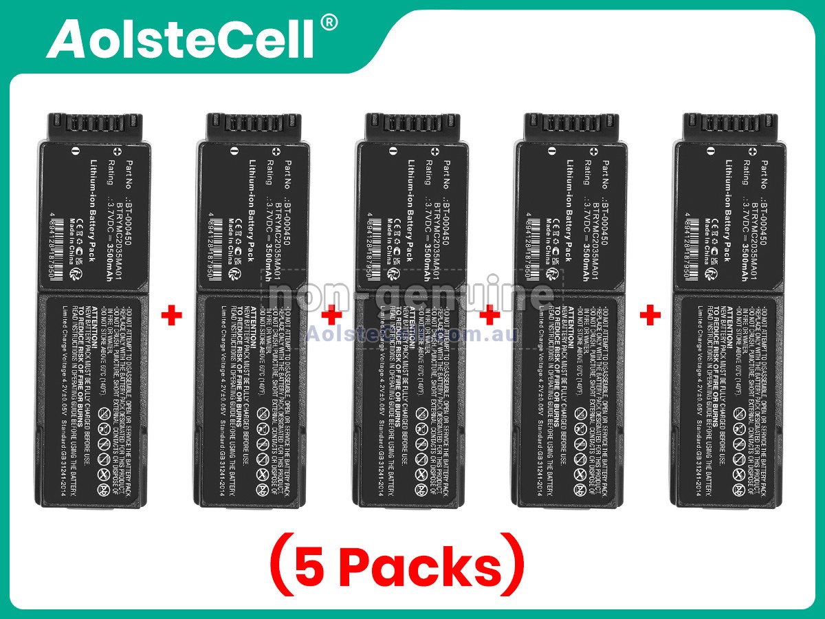 Replacement Zebra MC2200 battery