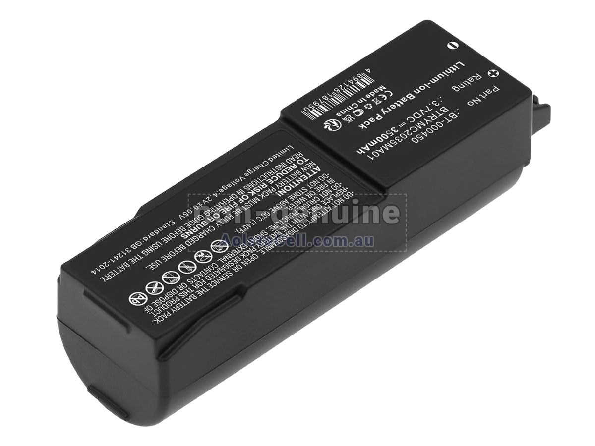 Replacement Zebra MC2200 battery