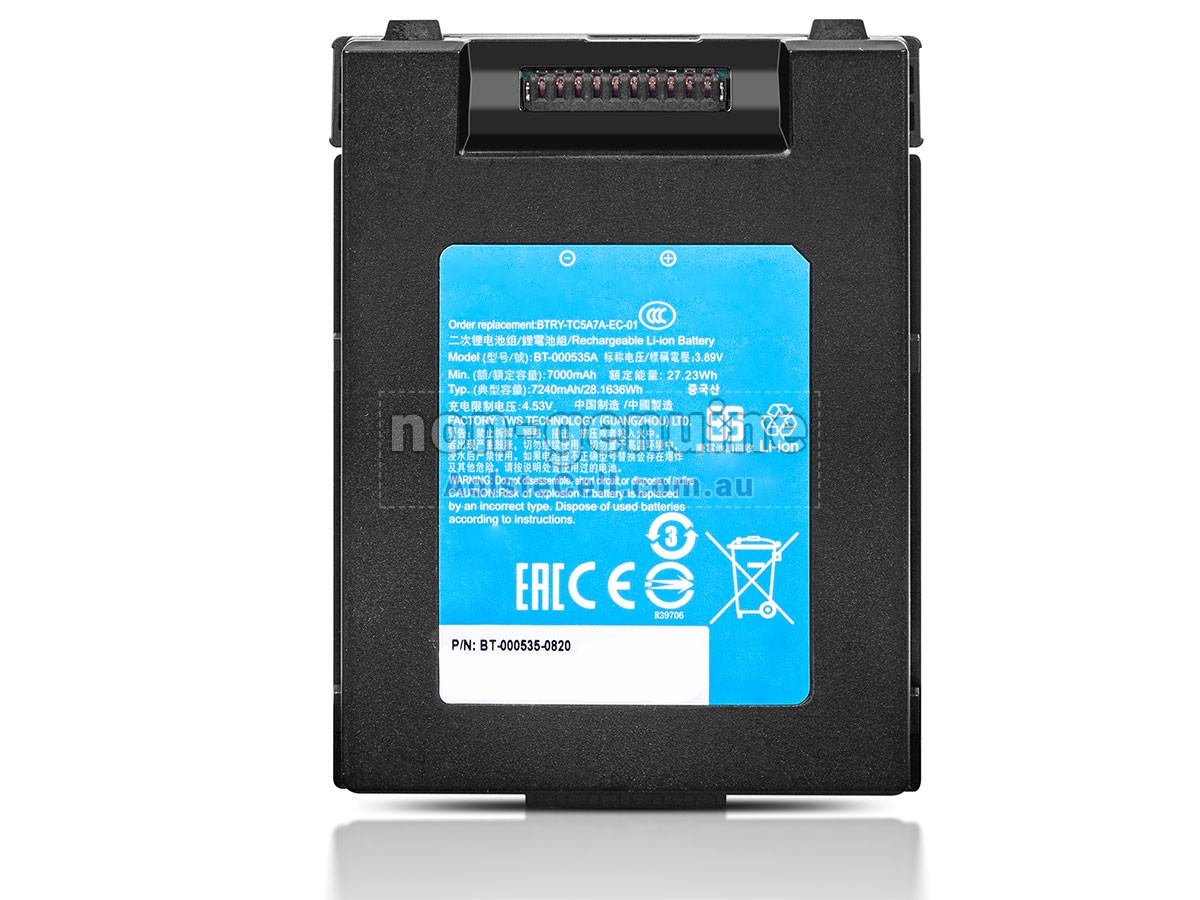 Replacement Zebra BT-000535-0020 battery