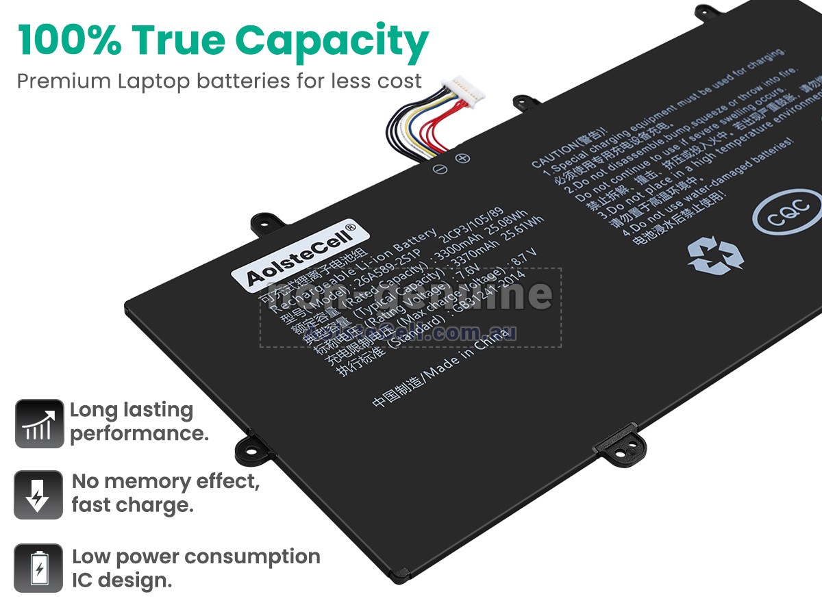 Replacement ZTE 26A589-2S1P battery