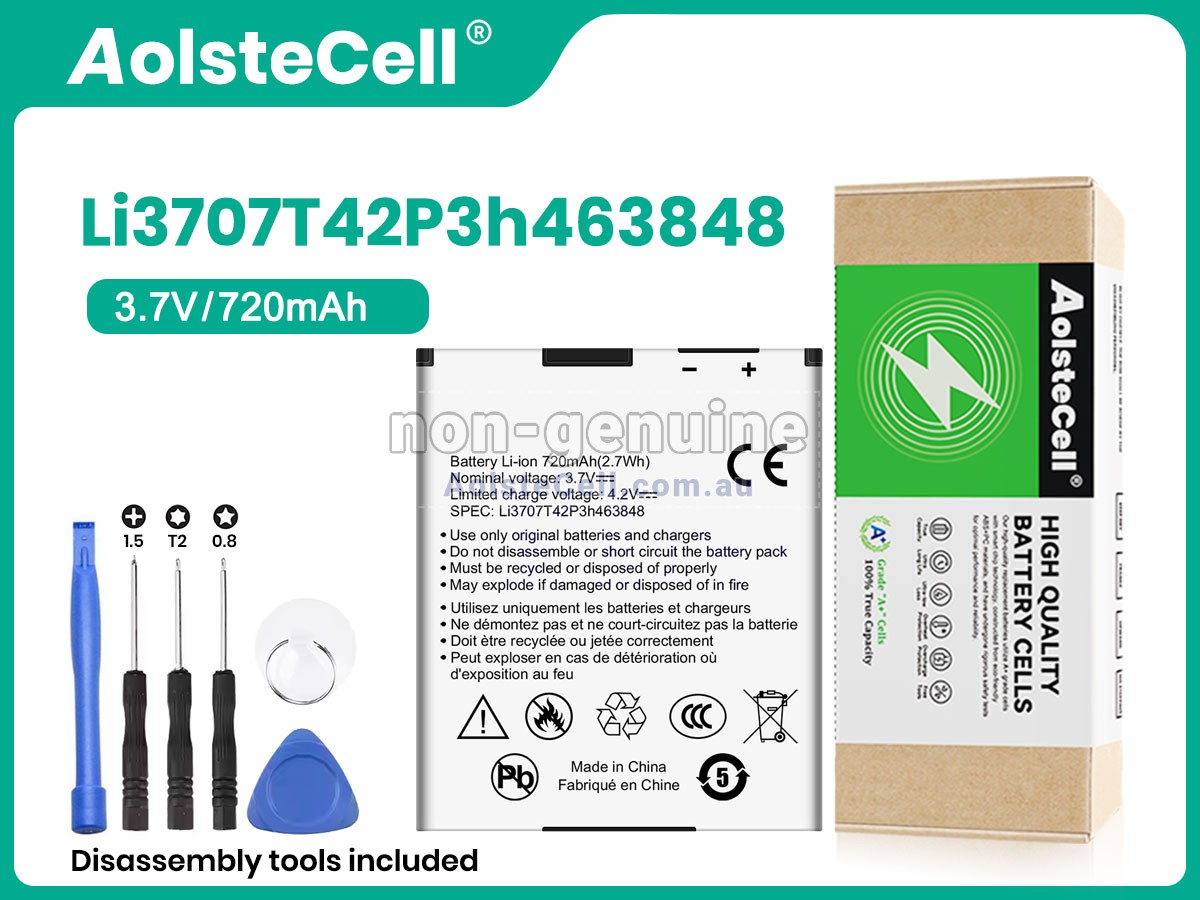 Replacement ZTE LI3707T42P3H463848 battery