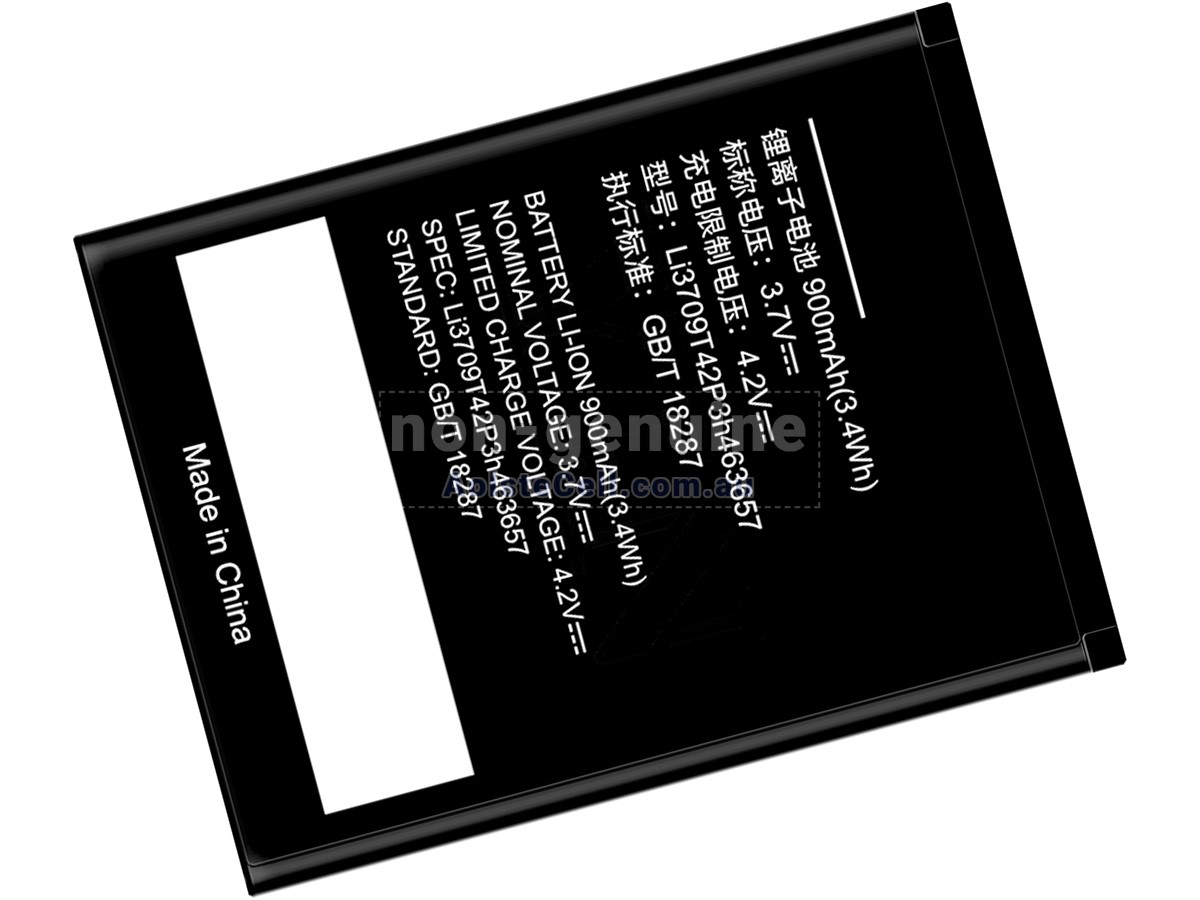 Replacement ZTE LI3709T42P3H463657 battery