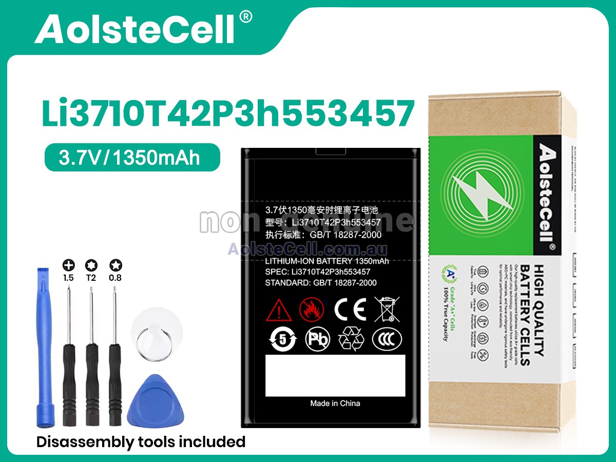 Replacement ZTE LI3710T42P3H553457 battery
