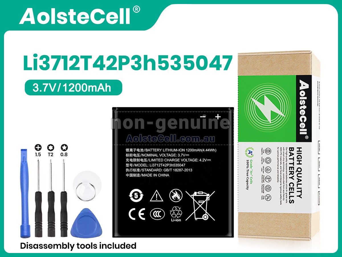Replacement ZTE LI3712T42P3H535047 battery