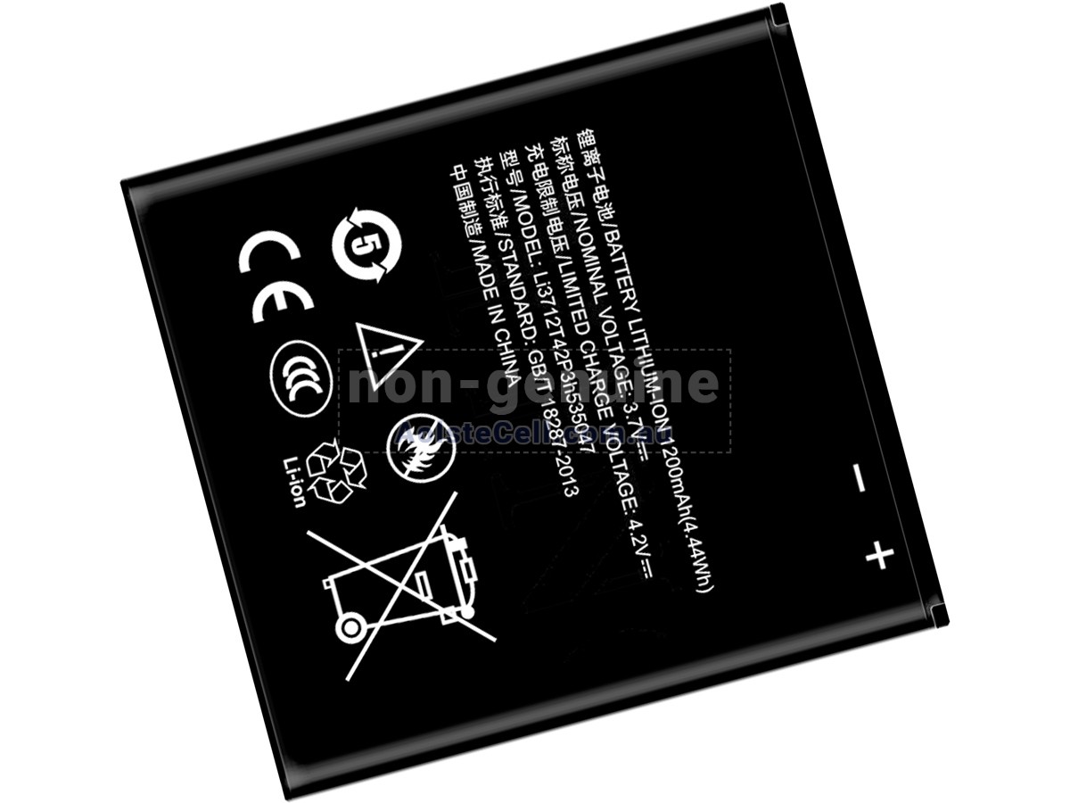 Replacement ZTE LI3712T42P3H535047 battery