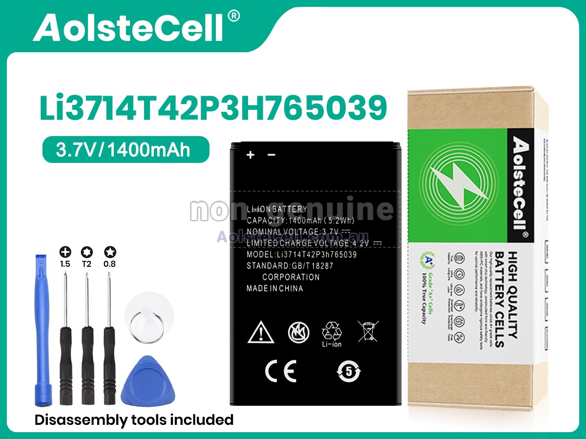 Replacement ZTE LI3714T42P3H765039 battery