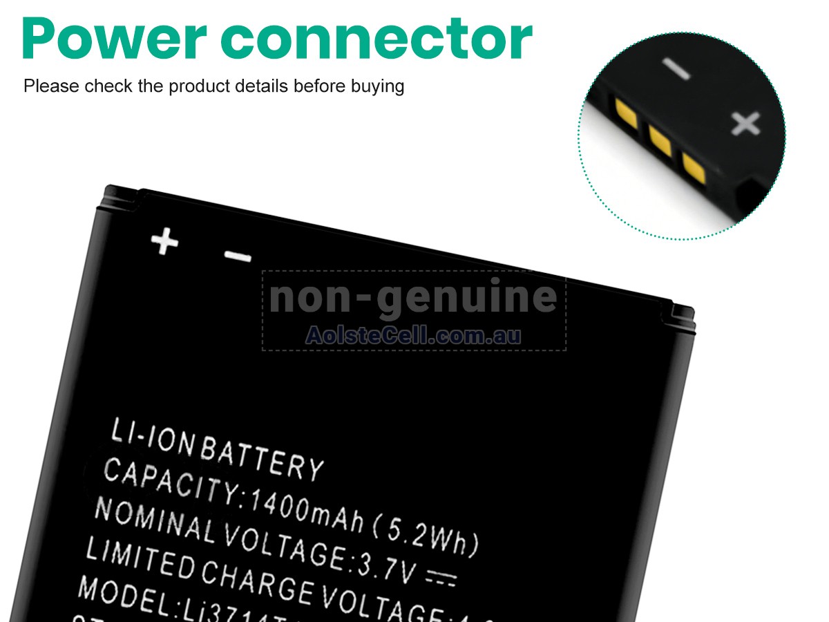 Replacement ZTE LI3714T42P3H765039 battery