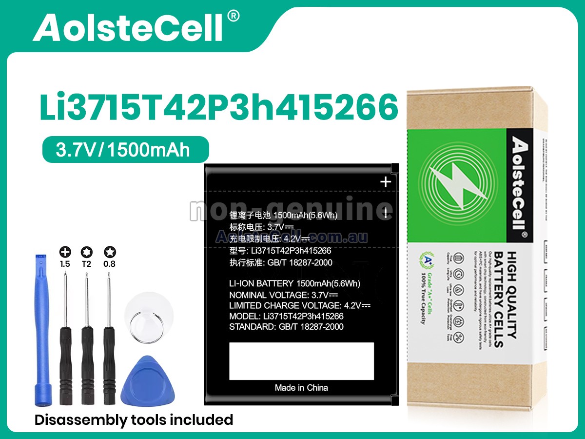Replacement ZTE LI3715T42P3H415266 battery