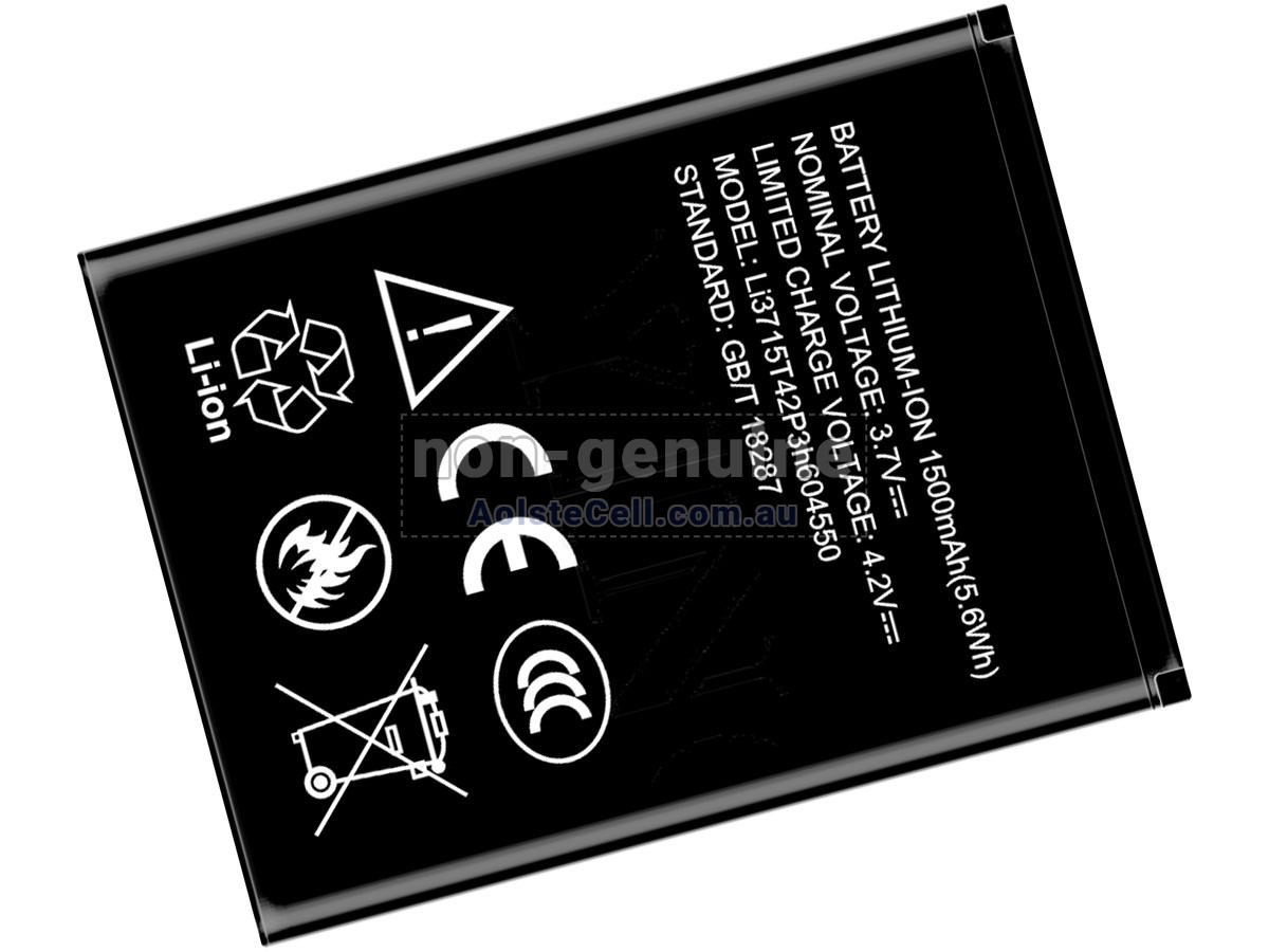 Replacement ZTE LI3715T42P3H604550 battery