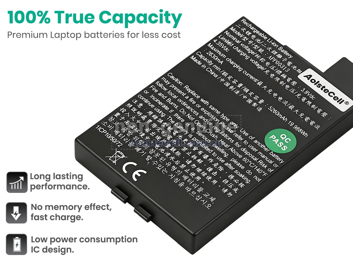 Replacement Zyxel APP00313 battery