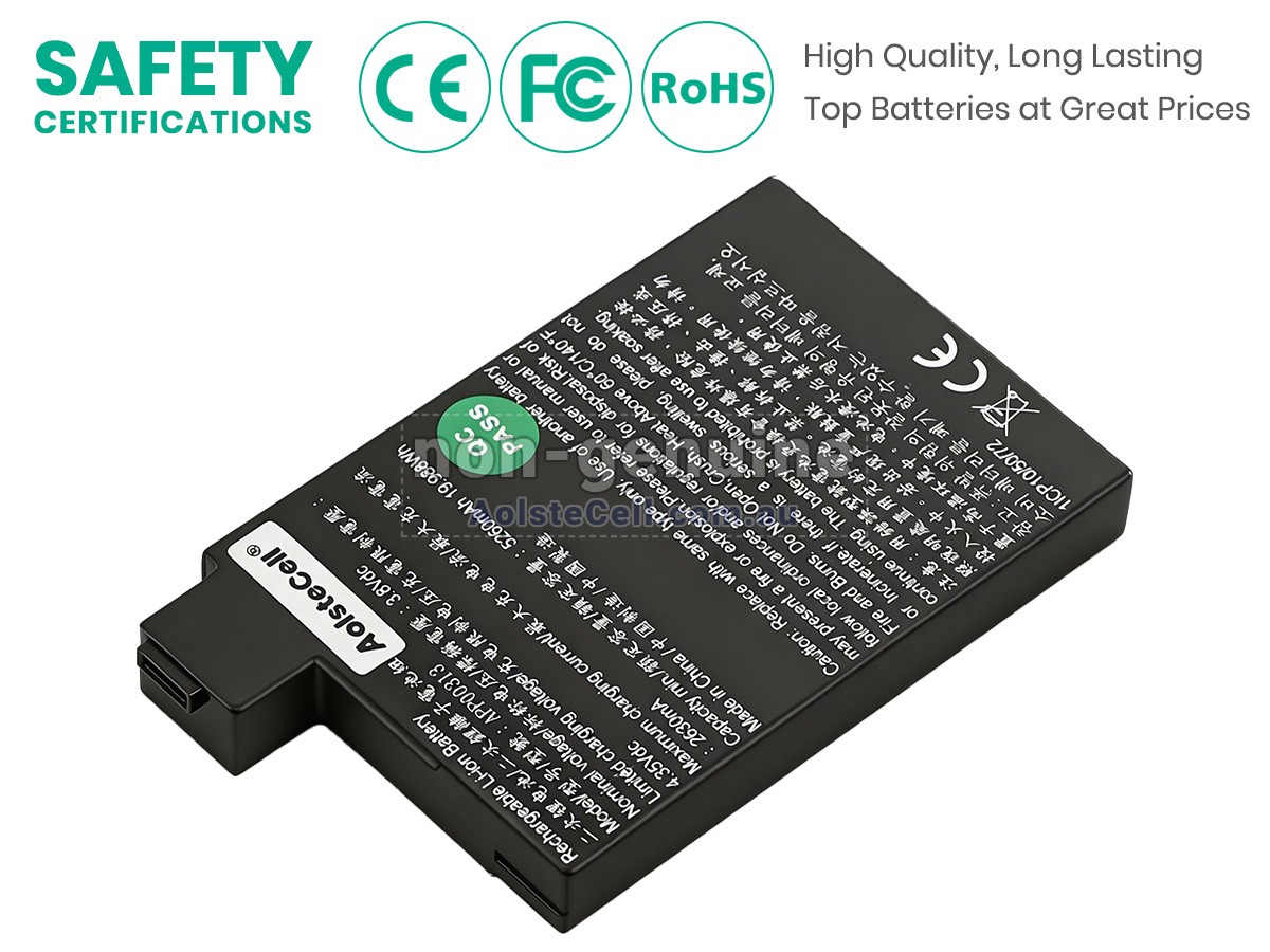 Replacement Zyxel APP00313 battery